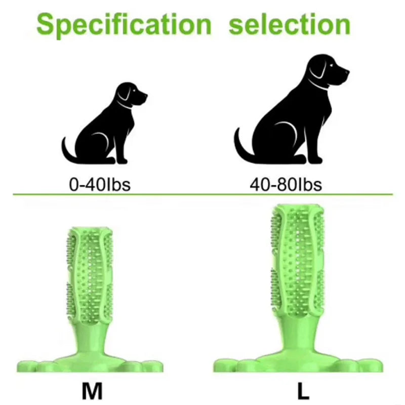 TuffBrush™ Bite-Resistant Dog Toothbrush Chew Toy