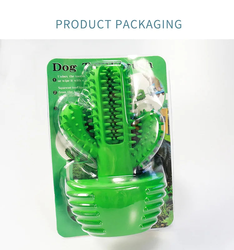 CactusCare™ Cactus Dog Toothbrush