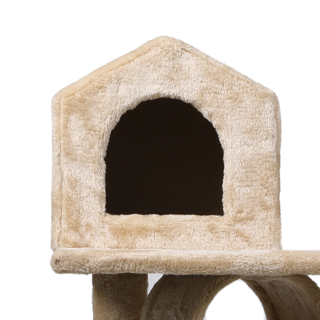 Cat Tree Tower Condo House Post Scratching Furniture Play Pet Activity Kitty Bed