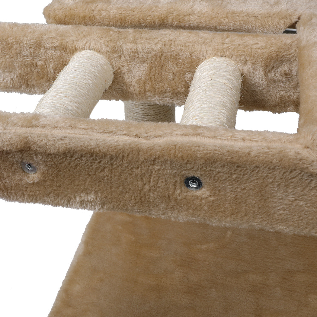 Cat Tree Tower Condo House Post Scratching Furniture Play Pet Activity Kitty Bed