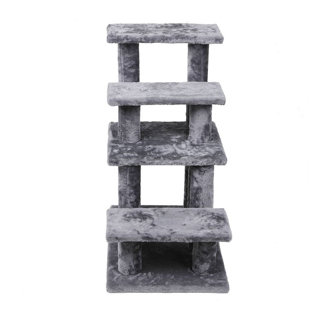 Cat Tree Beastie Scratching Post Pet Scratcher Condo Tower Scratcher Dog Climbing Grey