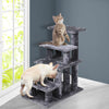 Cat Tree Beastie Scratching Post Pet Scratcher Condo Tower Scratcher Dog Climbing Grey