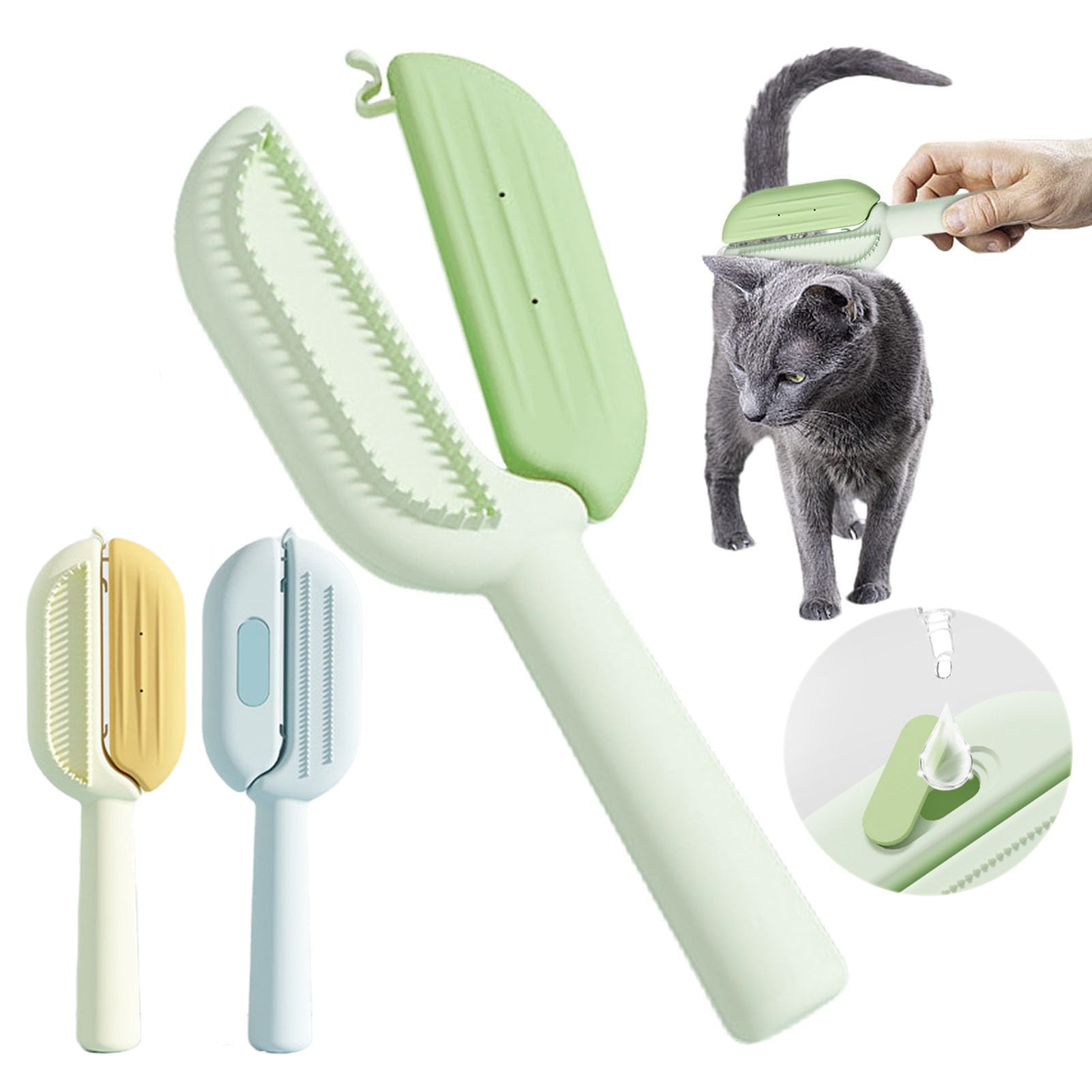 3 In 1 Self-Cleaning Massage Comb